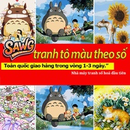 HCM-fast transfer1-3 days-Sawg-color by number picture-chinchilla-digital coloring picture-digital p