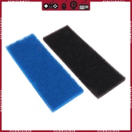 STA 2-Pack Aquarium Replacement Media Cut to Fit Biochemical Sponge Blue White Foam Pad Fish for Tan