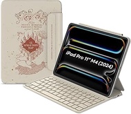 eiP Harry Potter Marauder's Map iPad Keyboard Case with Detachable Magnetic Keyboard - Compatible wi
