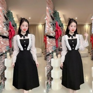 Dress Spread form A hand stylized neck silk stylized by Le L49