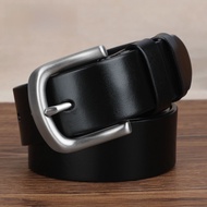 Tucano | เข็มขัดหนังวัวชั้นบนสแตนเลสสำหรับผู้ชาย หัวเข็มขัดแบบเข็ม ระดับไฮเอนด์ เข็มขัดหนังวัวเต็มตั