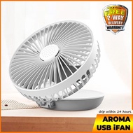 Rechargeable Fan Mini Fan Folding Intelligent Fan Desktop Fan (6inch) Aromatic Mini Fan USB Fan Kipas Mini USB Fan i Fa