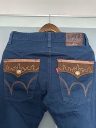 Edwin indigo Jeans 藍染