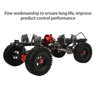 1/10 RC Crawler Metal Chassis Kit 313mm 12.3" Wheelbase with Metal Transmission Aluminium Axle Carbo