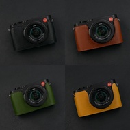 Italian Cowhide/Leica D-LUX8 Protective Case DLUX7 Leather Case Camera Bag Genuine Leather Half Set 