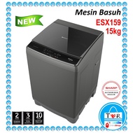 Sharp 15kg Fully Auto Washing Machine Soft Close Cover / ESX1521 15.5kg /