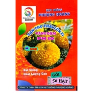 Dwarf Marigold Seeds PH10 Dark Yellow