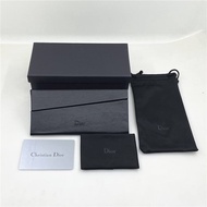 Glasses Case Glasses Bag Full Set Black Folding Glasses Leather Case CD Sunglasses Case Triangle Sun