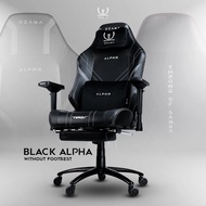♚OZAMA Official รุ่น ALPHA I "บัลลังก์" ของเกมเมอร์ที่เหนือว่า "เก้าอี้เกมมิ่ง" I ด้วยเบาะ Memory Fo