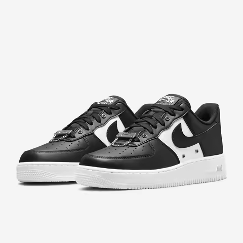 Nike Official Genuine Air Force 1 07 PRM Men's Patchwork Sneakers DA8571-001