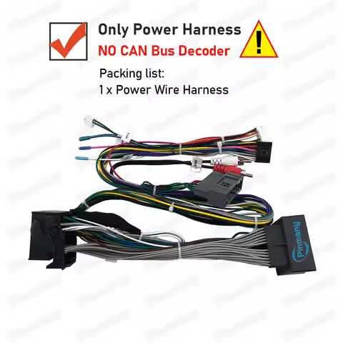 Car Radio Cable OPC2 Power Wire Harness Connector CAN Bus Adapter for Opel Astra H Zafira B Antara V