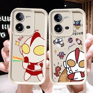 N-15 Ultraman Soft Casing for VIVO Y28 Y28s Y17S V25 V25E