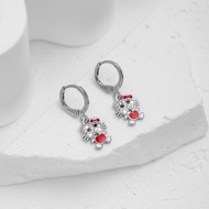 Hyl Jewelry 521E Anting Titanium Anak Anti Karat Karat Dan Luntur Tidak Selamanya Emas Bayi Muda Asl