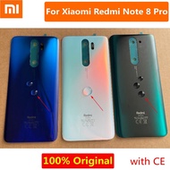 ≮ Small M trend phone case ≯เคสฝาหลัง100ของแท้,ฝาปิดช่องแบตเตอรี่สำหรับ Xiaomi Redmi Note 8 Pro ฝาแก้วเคสโทรศัพท์สติ๊กเกอร์โปร Note8