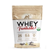 Whey Fantastic Vanilla - 100% Natural Grass Fed Whey Protein Powder - Unique 3-Whey Blend of Whey Is