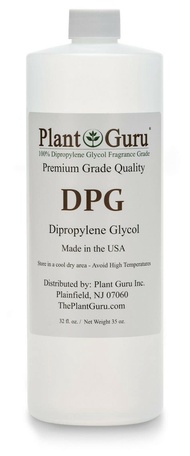 Plant Guru Dipropylene Glycol DPG 32 fl. oz. - Fragrance Grade Carrier Oil - Great for Incense Makin