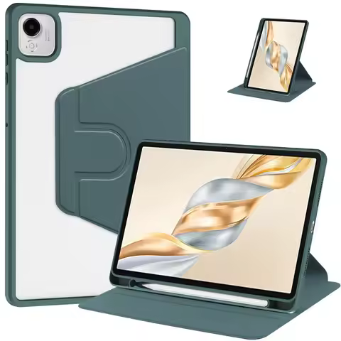 For Honor Pad X9a/X9 Pro Case/Honor Pad X10 Pro case Rotating Acrylic With Pencil Slot Funda ELN2-W9