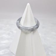 冰種山水烏雞戒指 玉戒 國際圍14 內徑18.1 | 天然緬甸玉A貨翡翠