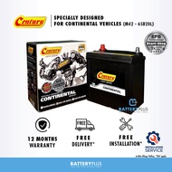 [ Installation Provided ] M42 EFB | M42L | M42R | 65B20L | 65B20R Century Continental EFB Car Batter