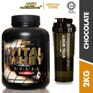 Pharmanutri Vital Whey Protein Isolate (2kg/67 Servings) [Free Shaker 3 in 1 Original Pharmanutri]