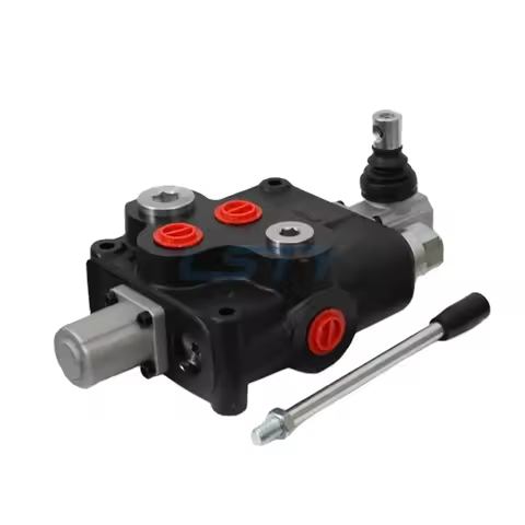 120L/min P120 Monoblock Directional Hydraulic Valve, P120 Control Valve for Wheel Loader
