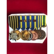 Satyalencana for the Indonesian National Police (PDH) 8 years, 16 years, 24 years, 32 years, nararya