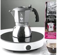 附發票~BIALETTI 不鏽鋼  "加壓分流"  電火摩卡壺- IH電磁爐 ~電晶爐也可以用 4杯(200ml)