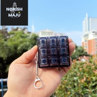 MiniUtensilAndTools Fidget Keychain, DIY Keyboard Keycap Finger Keyboard