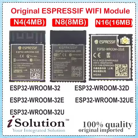 Original ESP32 WiFi module ESP32-WROOM-32 ESP32-WROOM-32D ESP32-WROOM-32E ESP32-WROOM-32U ESP32-WROO