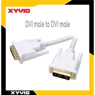 DVI CABLE DVI MALE TO DVI MALE CABLE 24+1 PIN CABLE 182CM LENGTH