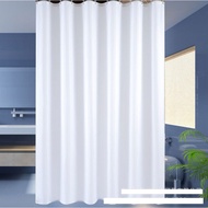 ♀ACTIVITY♀ 1.8m X 1.8m Long Waterproof Bathroom Door Curtain White PEVA Curtain