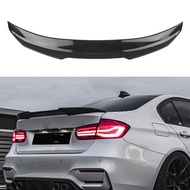 Rear Spoiler Wing For BMW 3 Series F30 F80 M3 2015-2018 PSM 320i 330i Trunk Lid Splitter Carbon Fibe