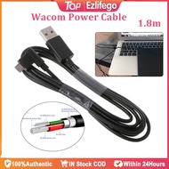 Wacom Power Cable USB Data Sync Charger Cord for Digital Drawing Tablet CTL472 CTL672 180CM