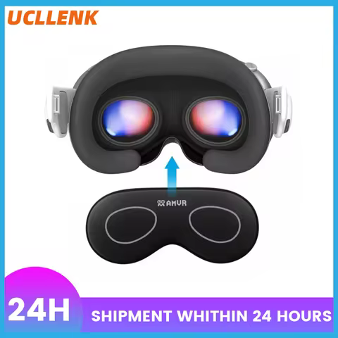 AMVR/STARTRC Universal VR Glasses Dust Baffle For Oculus Quest 3S/Quest 3 Non-slip Silicone Lens Pro