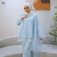 ZOE ARISAH Afeny Menna Kurung Moden Kebaya Lace Embroidery Sulam Baju Raya 2026 Full Lining Viral Ba