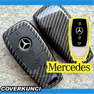 Mercedes Benz Carbon RPC S A200 C300 360 Casing Mercedes C200 C300 Key Cover Mercy Remote Cover