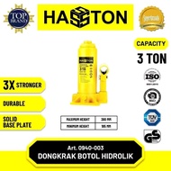HASSTON 3 Ton Bottle Jack 5 Ton Hydraulic Bottle Jack