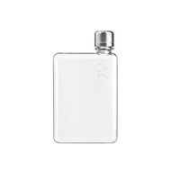 MEMOBOTTLE PLASTIC DRINKING BOTTLE A6 375ML FLAT TUMBLER WATER BOTTLE LIMITED STOCK
