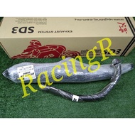 HONDA RS150 EXHAUST PIPE RACING SD3 32MM 100% ORIGINAL YYPANG EKZOS PIPE