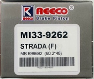 ลูกสูบดิสเบรคหน้า-หลัง MITSUBISHI CYCLONE ไซโคลน STRADA สตราด้า TRITON ไททัน PAJERO SPORT ปาเจโร่สปอร์ต MIRAGE มิราจ ยี่ห้อ REECO โปรดดูรายละเอียดสินค้า