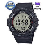 [Men] 100% ORIGINAL CASIO AE-1500WH-1AVDF Dual Time Digital Resin Strap Men Watch