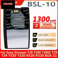 Hot KiKiss BSL10 BSL-10 1300mAh Ericsson T28 T28S T28SC T29 T39 T520 T320 R520 R320 BUS-11 Batteries