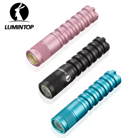 Outlook LED Torch Mini EDC Flashlight 3 Modes Portable Waterproof AAA Everyday Carry Keychain Flash 