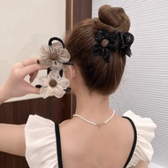 Fake Flower Hair Clip Flower Grab Clip Women Shark Hairpin Headdress Pretty Clip [J604 ][T1-KHO2] Ho