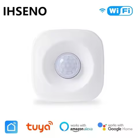 Tuya WIFI Smart PIR Motion Sensor Detector Movement Sensor Smart Life APP Wireless Home Automation S