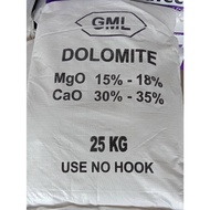 DOLOMITE 25KG  UNTUK MENINGKATKAN PH TANAH