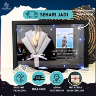 Gift Box Cowok Graduation Untuk Cewe Gift Buket Bunga Wisuda Bouquet