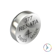 ถ่านกระดุม ถ่านนาฬิกา Renata 377 หรือ SR626SW , 626SW  (แพคละ 1 เม็ด)