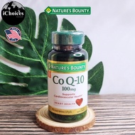 30% Sale!!!EXP:11/25 [Natures Bounty] CoQ10 โคคิวเท็น Q10 Co-Q10  Co Q10