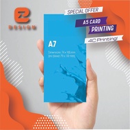 A7 CARD PRINTING POST CARD PRINTING CARD PRINTING THANK YOU CARD PRINTING WEDDING CARD KAHWIN KAD PR